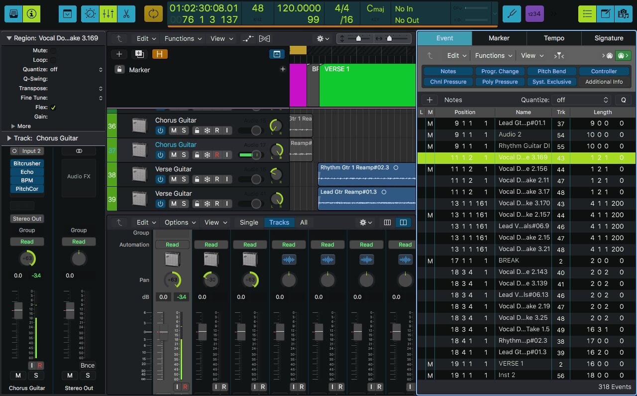 logic studio GUI